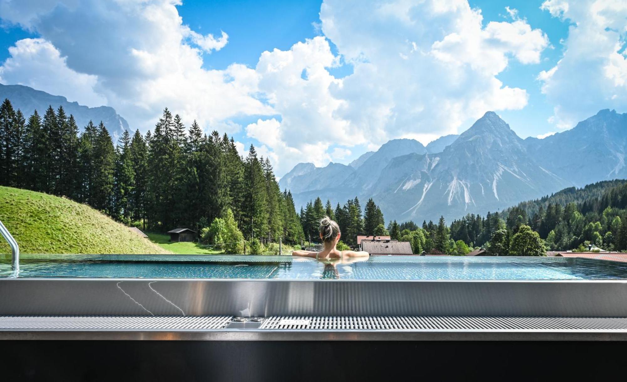 Alpen Appartements Laerchenhof Lermoos Kültér fotó